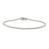 Lab Grown Diamond Tennis Bracelet in 14KT White Gold - 1.00CT