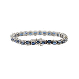 Estate Sapphire and Diamond Bracelet