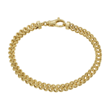 14KT Yellow Gold 8.5-Inch 5.3mm Franco Chain Bracelet