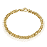 14KT Yellow Gold 8.5-Inch 5.3mm Franco Chain Bracelet