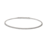 14KT White Gold Diamond Flex Bangle (1 ct. tw.)