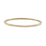 14KT Yellow Gold Diamond Flex Bangle