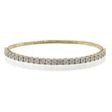 .50 CT Diamond Flex Bangle Bracelet in 14KT Yellow Gold