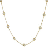 14KT Yellow Gold Diamonds by the Yard Necklace – 18 Inches, 3.00CTW