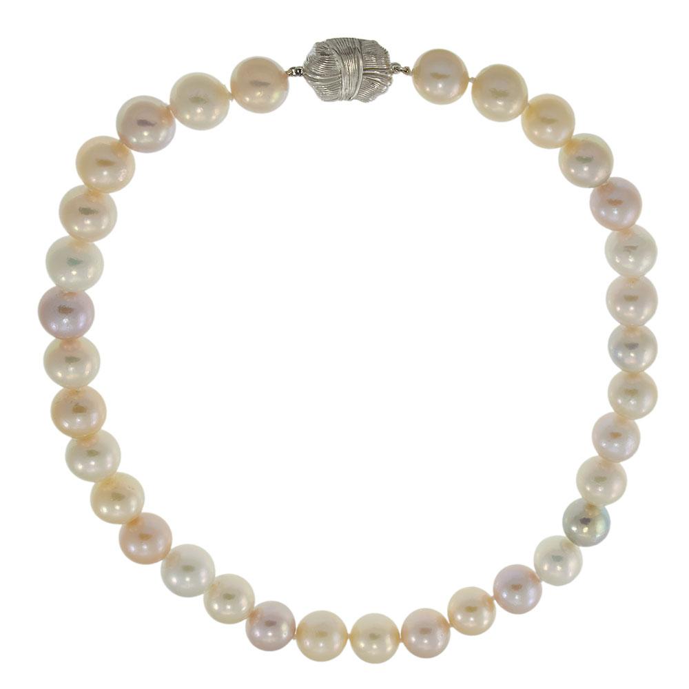 11-13mm Freshwater Multicolor Pearl Necklace - AAA Quality