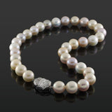 11-13mm Freshwater Multicolor Pearl Necklace - AAA Quality