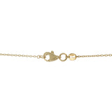 14KT Yellow Gold Raindrop Pendant Necklace