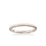 Tia Lyric Collection Classic Polished Wedding Band
