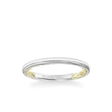 Tia Lyric Collection Classic Polished Wedding Band