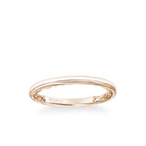 Beryl Lyric Collection Classic Polished Wedding Band