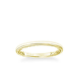 Beryl Lyric Collection Classic Polished Wedding Band