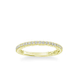 Renee Lyric Collection Classic Diamond Wedding Band