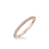 Renee Lyric Collection Classic Diamond Wedding Band