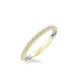 Brianne Lyric Collection Classic Diamond Wedding Band