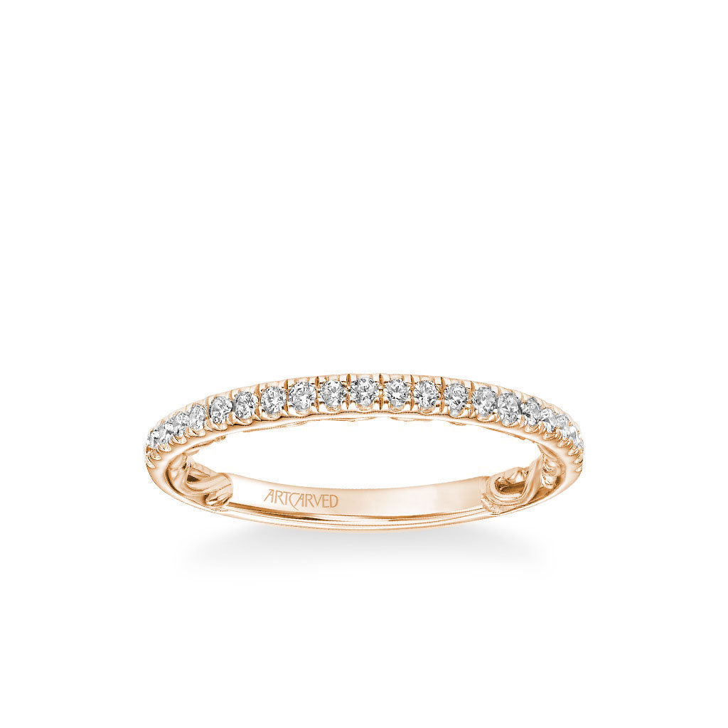 Brianne Lyric Collection Classic Diamond Wedding Band
