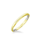 Aileen Lyric Collection Classic Polished Wedding Band