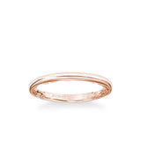 Aileen Lyric Collection Classic Polished Wedding Band