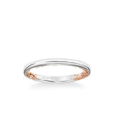 Aileen Lyric Collection Classic Polished Wedding Band