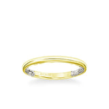 Aileen Lyric Collection Classic Polished Wedding Band
