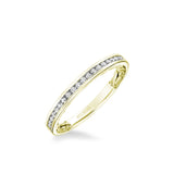 Christy Lyric Collection Classic Channel Set Diamond Wedding Band