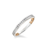 Christy Lyric Collection Classic Channel Set Diamond Wedding Band