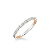 Theda Lyric Collection Classic Diamond Wedding Band