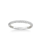 Theda Lyric Collection Classic Diamond Wedding Band