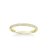 Theda Lyric Collection Classic Diamond Wedding Band