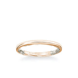 Courtney Lyric Collection Classic Polished Wedding Band