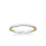 Courtney Lyric Collection Classic Polished Wedding Band