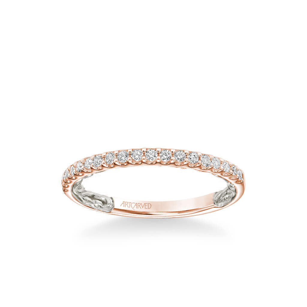 Delaney Lyric Collection Classic Diamond Wedding Band