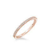 Haven Lyric Collection Classic Diamond Wedding Band