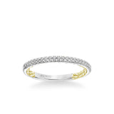 Haven Lyric Collection Classic Diamond Wedding Band