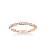 Mellie Lyric Collection Classic Diamond Wedding Band