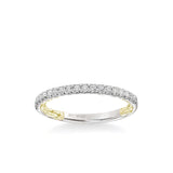 Mellie Lyric Collection Classic Diamond Wedding Band
