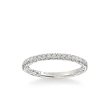 Mellie Lyric Collection Classic Diamond Wedding Band