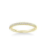 Mellie Lyric Collection Classic Diamond Wedding Band