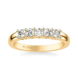 Five Stone Anniversary Band 1/2 ctw