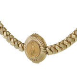 Vintage 14KT Yellow Gold S-Link Necklace with 1994 $5 Gold Eagle Coin