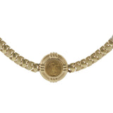 Vintage 14KT Yellow Gold S-Link Necklace with 1994 $5 Gold Eagle Coin