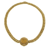 Vintage 14KT Yellow Gold S-Link Necklace with 1994 $5 Gold Eagle Coin