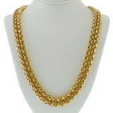 Vintage 1970s Cartier Twisted Gourmette Link 37" Inch Necklace