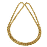 Vintage 1970s Cartier Twisted Gourmette Link 37" Inch Necklace