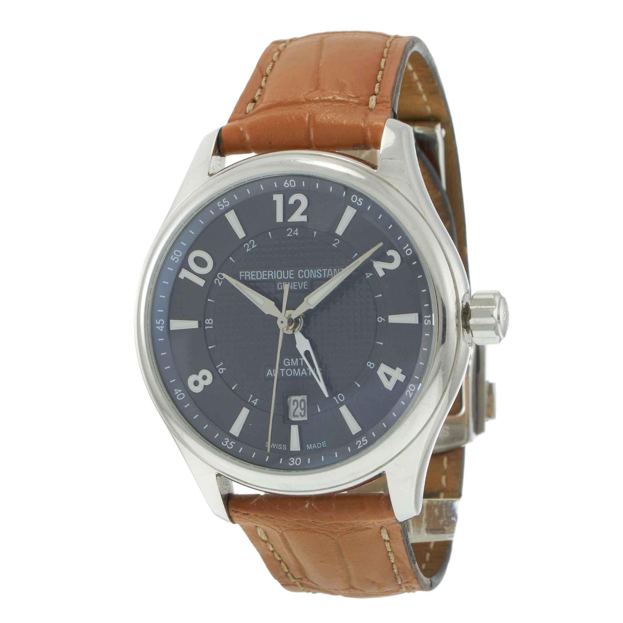 Frederique Constant Runabout GMT Automatic 42MM – Ref. FC-350RMG5B6