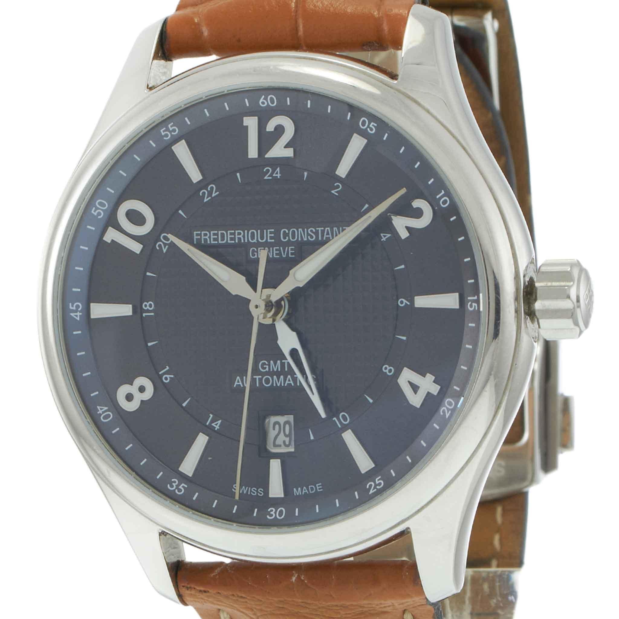 Frederique Constant Runabout GMT Automatic 42MM – Ref. FC-350RMG5B6