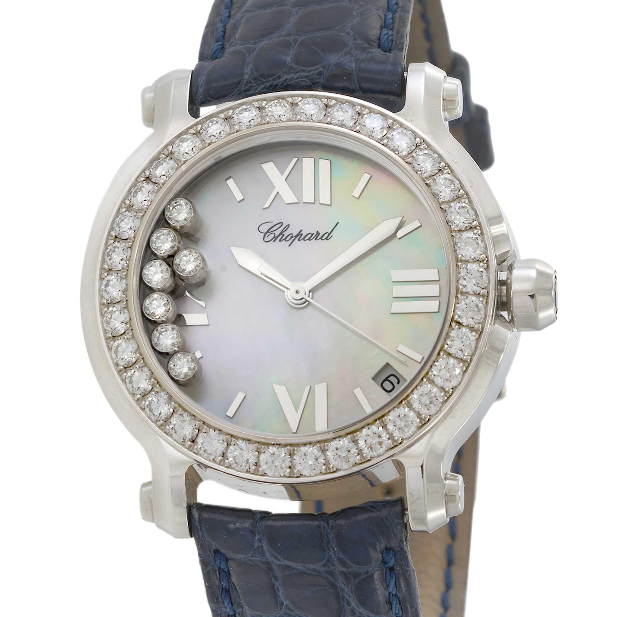 Chopard Happy Sport Ref. 27/8476-20 – 36MM Steel – Diamond Bezel & Dial