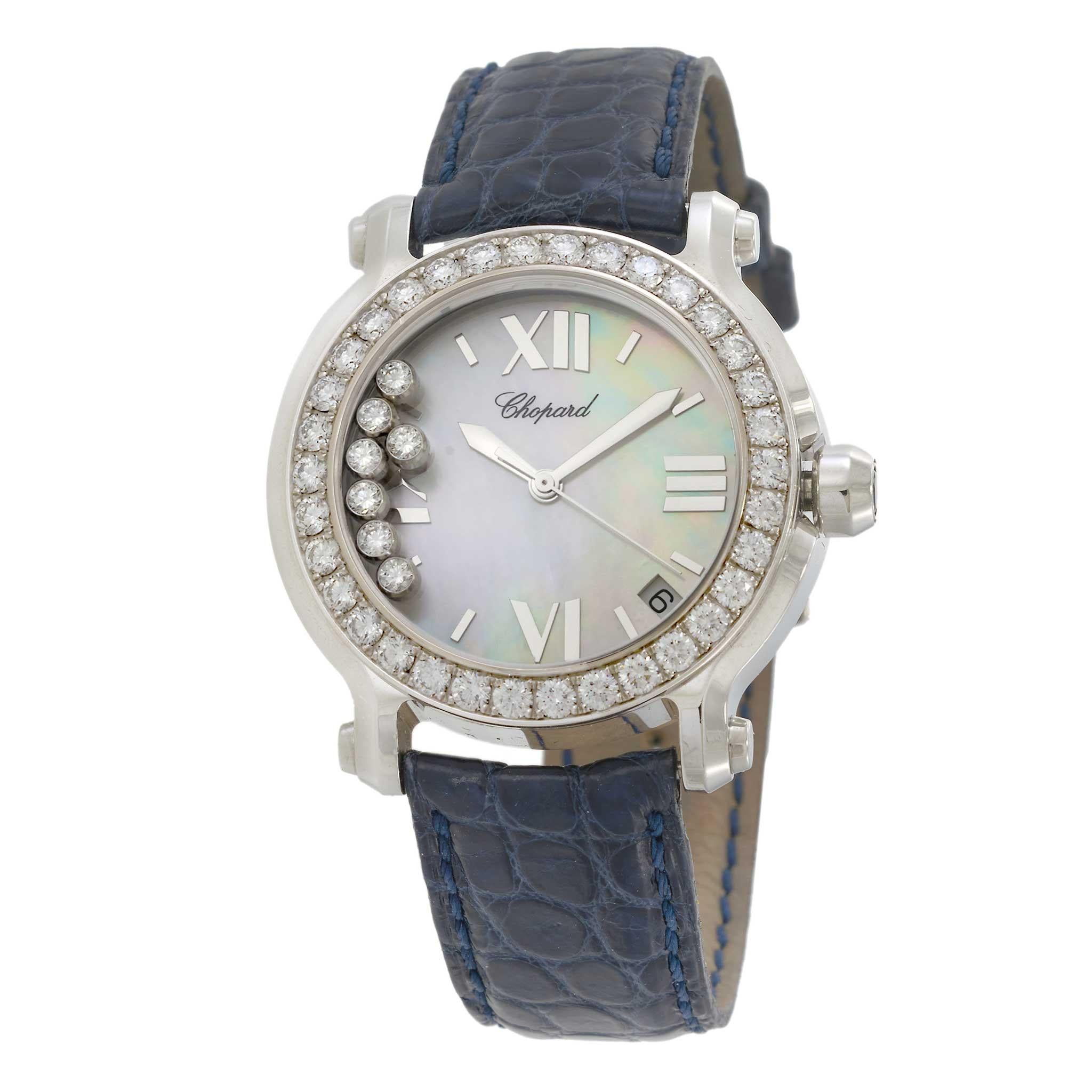 Chopard Happy Sport Ref. 27/8476-20 – 36MM Steel – Diamond Bezel & Dial