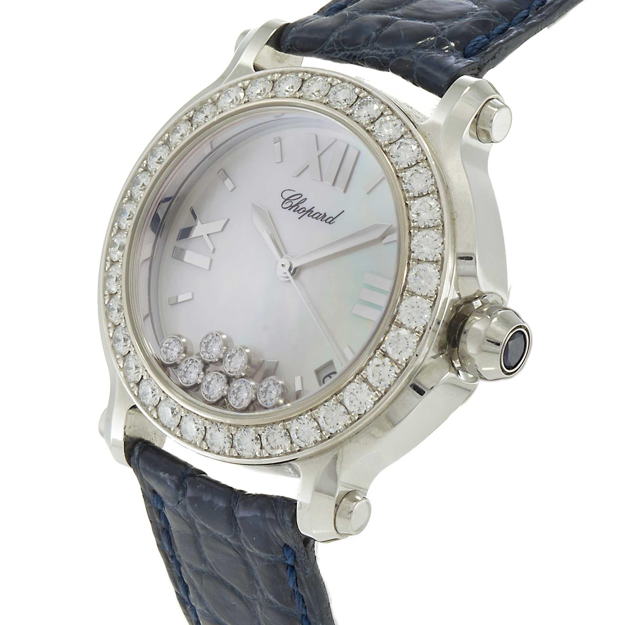 Chopard Happy Sport Ref. 27/8476-20 – 36MM Steel – Diamond Bezel & Dial