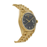 Vintage Rolex Day-Date Ref. 18038 18KT Yellow Gold – Factory Black Dial