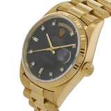 Vintage Rolex Day-Date Ref. 18038 18KT Yellow Gold – Factory Black Dial